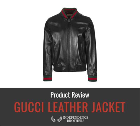 Gucci Leather Jacket Review – Independence Brothers